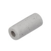 MECCANIXITY 100pcs Ceramic Tube Insulated Electronic Wire Bundle Protection Heat