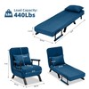 Convertible Sofa Bed Sleeper Chair,Single Person Chaise Lounge Couch with