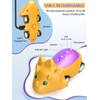 Inspireyes Dinosaur Walkie Talkies for Kids Rechargeable, Dino Toy Cars