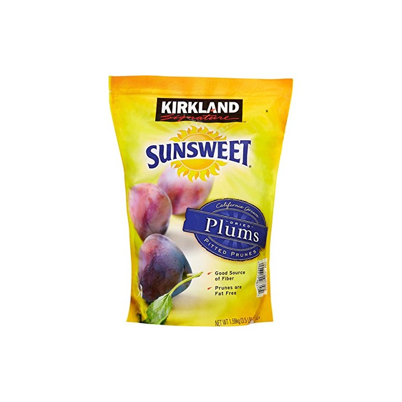 Signature's Dried Plums Pitted Prunes, 3.5 Pounds (2 Pack(3.5 Pounds))
