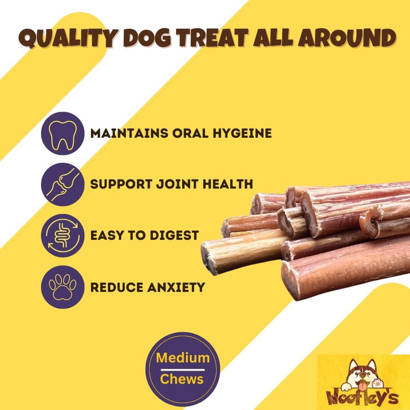 Woofley's 4-5" Bulk Regular Bully Sticks - (20 Count) -