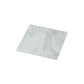 Pearl Metal HB-6928 Kitchen Plate, Glass Plate, Heat Resistant Up to 420°F (200°C), Trivet, Cutting Board, Multi Plate, Placemat, Slate, Width 7.9 x Depth 7.9 x Thickness 0.3 inches (20 x 20 x 0.7