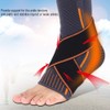 Keenso Ankle Support Brace, Compression Breathable Foot Elastic Protective Belt