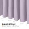Gibelle Extra Long Shower Curtain 72 x 84, Tall Waffle