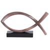 Dicksons Ichthys Ichthus Jesus Fish - 8 x 4 Inch