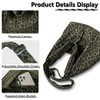 X SIM FITNESSX Leopard Shoulder Bag Shopper Shoulder Bag Macchiato
