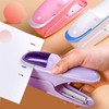 Stapleless Stapler, No Staple Stapler Paper Clinch Compact Staple Free