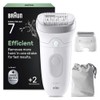 Braun Silk·épil 7, Wet & Dry epilator with wide head