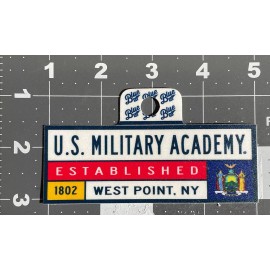 Decal - US Military Academy West Point NY Die Cast Decal - Upgraded Material- Ne