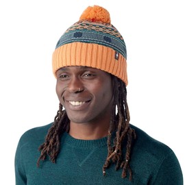 Smartwool Standard Fairisle Fleece Lined Beanie, Apricot