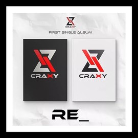 CRAXY [RE_] 1st Single Album (RE_ + CRAZY - 2 Ver Set.) K-POP SEALED