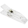 keepdrum Clip for Sheet Music Stands Transparent Pack of 4