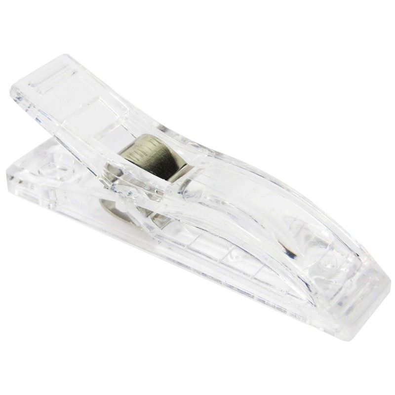 keepdrum Clip for Sheet Music Stands Transparent Pack of 4