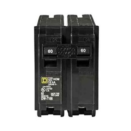 Your One Source HOM260CP 60-Amp 2-Pole Plug-On Circuit Breaker