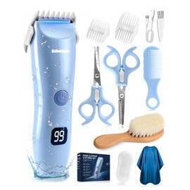 Baby Hair Clippers,Quiet Cordless Hair Trimmer Kit for Kids and Toddler