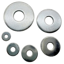M4 Flat Penny Washer (Pack of 20) Plain Wide Round Metal Stainless Steel Washers 4mm for Screws And Bolts Heavy Duty to Standard DIN9021 (4mm x 12mm)