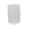 Kisangel Ceramic Orchid Pots with Drainage Holes for Flower Planter