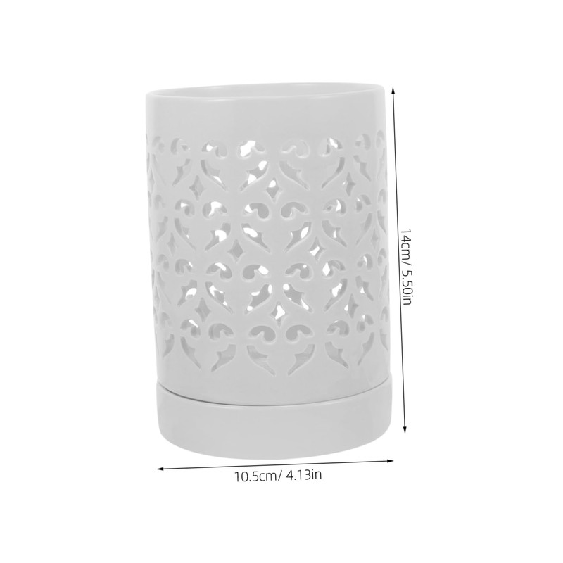 Kisangel Ceramic Orchid Pots with Drainage Holes for Flower Planter