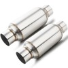 LCGP 2.5'' Inlet & Outlet Universal Muffler, 11.5'' Overall Length