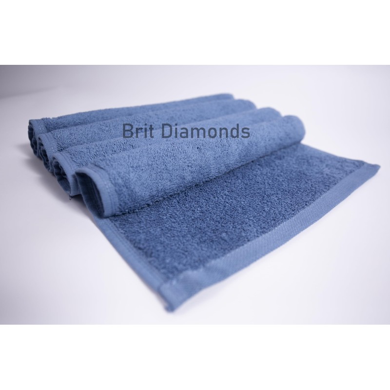 Brit Diamonds Face Towel Set Pack of 4 (30x30 cm)