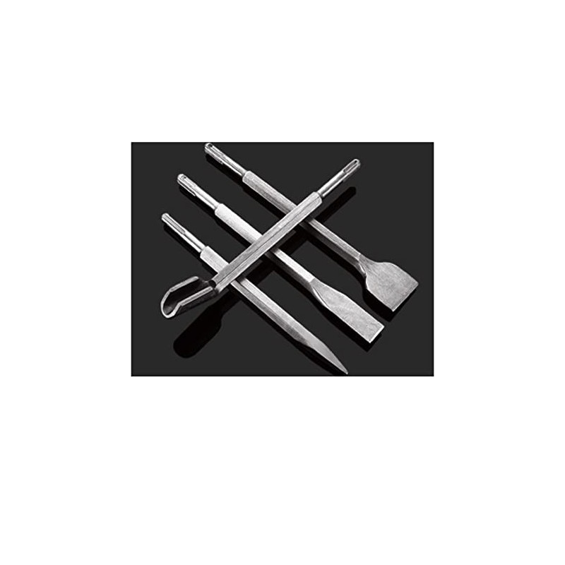 Juego de cinceles de taladro SDS Plus de 7 piezas,