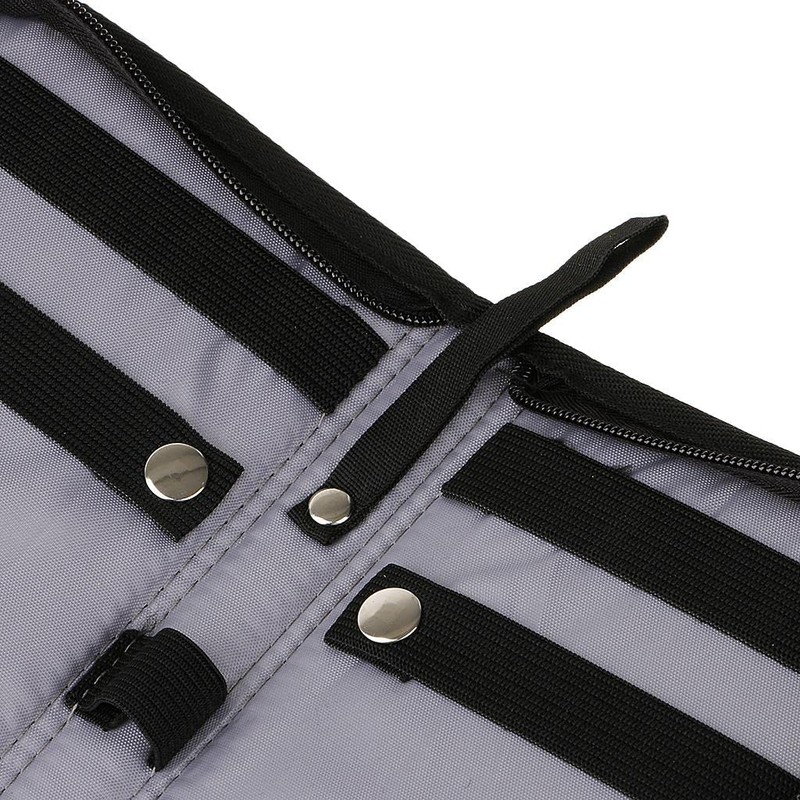 Harilla Tie Organiser, Bag Storage, Luggage Holder for Travel, Grey