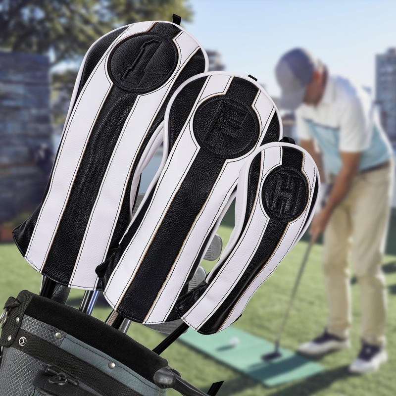 Big Teeth Headcovers Golf Headcovers Set of 3 (1FUT) /
