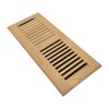 Homewell Red Oak Wood Floor Register Vent Cover, Drop in