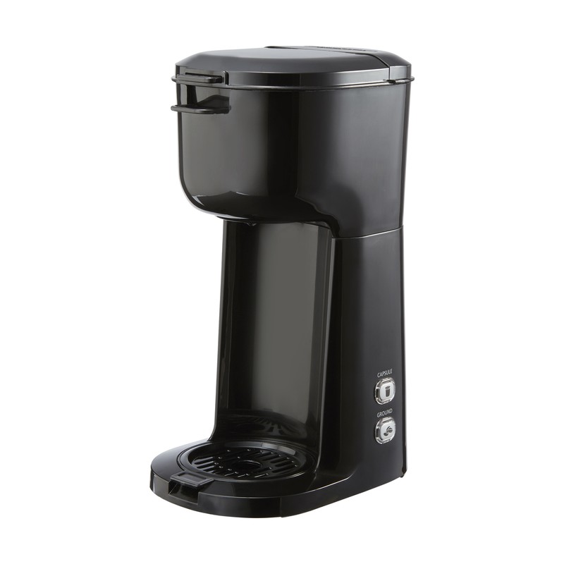 Mainstays Single Serve Coffee Maker Dual Brew K Cup Capsule