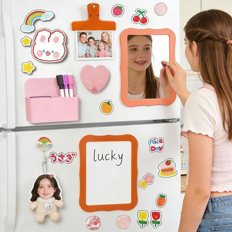 Neehows 18 Pcs Magnetic Locker Accessories Kit Back to School