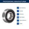 HiPicco 6202-16-2RS Deep Groove Bearings, ID 16mm x OD 35mm