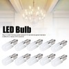 10Pcs 1.5W LED Candle Light Bulb Screw Socket Bulb Lamp