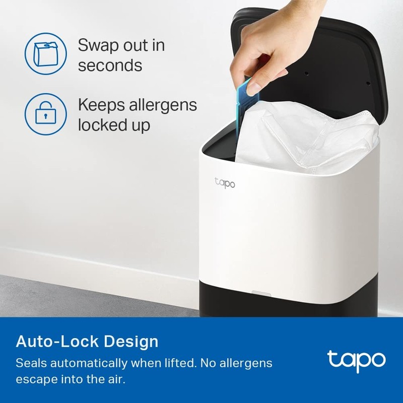 Tapo RVA200 Robot Vacuum Disposable Dustbag, Plastic