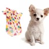 Dog Fruit Print Shirt Breathable Cool Fashionable Cute Pet Clothes