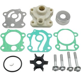 UanofCn 63DW0078 Water Pump Impeller Kit with Housing for Yamaha 40 50 60 HP 2 Stroke and 4 Stroke 1995-UP Outboard Motors 63D-W0078 Sierra 18-3415