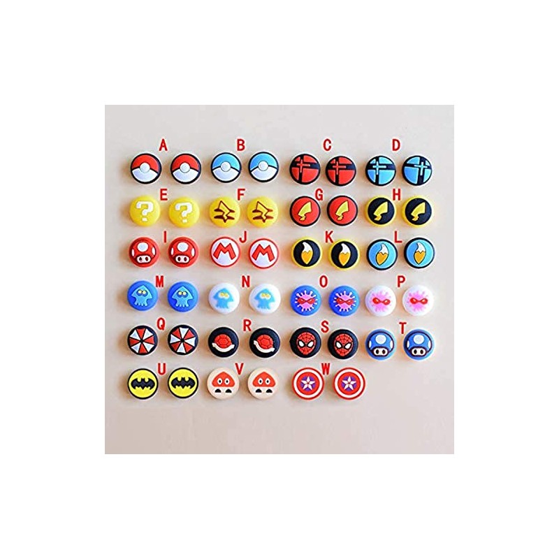 Silicone Analog Thumb Grip Stick Set Joystick Cap Thumbstick Cover