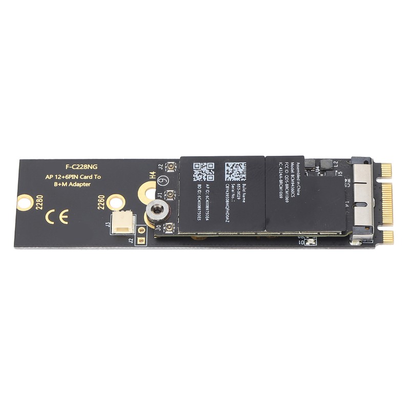 Card Adapter BCM94360CS WLAN Card to M.2 NVME SSD NGFF