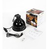 REPTI ZOO 8.2 Inches Reptile heat Lamp Cap Dome Reptile