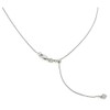 Central Diamond Center Sterling Silver 22" Adjustable Box Chain-Made in