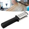 Hair Straightening Double Brush Comb Soft Bristles Prevent Static Heat