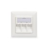 DIGITUS Junction Box for Keystone Module - 3 Port -