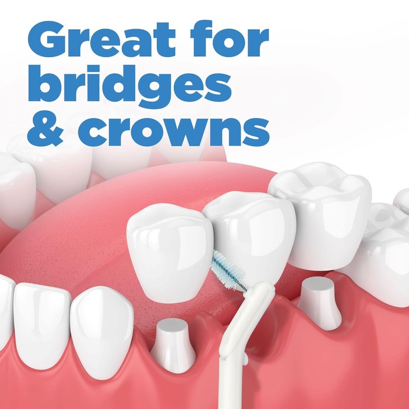 GUM Proxabrush Go-Betweens Wide Refills – Compatible with GUM Permanent