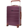 Travelers Club 20" Navigate Luggage, Burgundy, 2PC Set