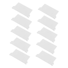 FUNOMOCYA Vertical Blind Bottom Weights Slats 89mm PVC Plastic Bottom Plate Blind Fittings