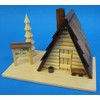 Dregano AFrame Wooden Cabin Smoker Made in Germany