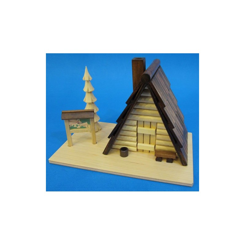 Dregano AFrame Wooden Cabin Smoker Made in Germany
