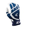 Easton MAV GT Baseball Batting Gloves | White/Navy | Adult