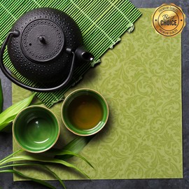 Grubly Premium Napkins Airlaid Ornament | Fabric-Like | Pack of 50 | 40x40 cm