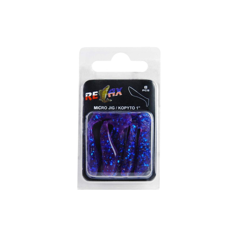 Relax Kopyto 1 inch 3.5 cm Perch Trout Chub Pack