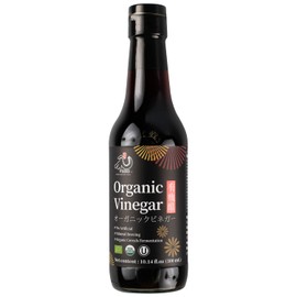 YUHO Organic Black Vinegar Less Salt, Kosher Great for Dumpling, Stir-fried Vegetables, Pork Belly in Black Vinegar 10.14 fl oz(300ml)